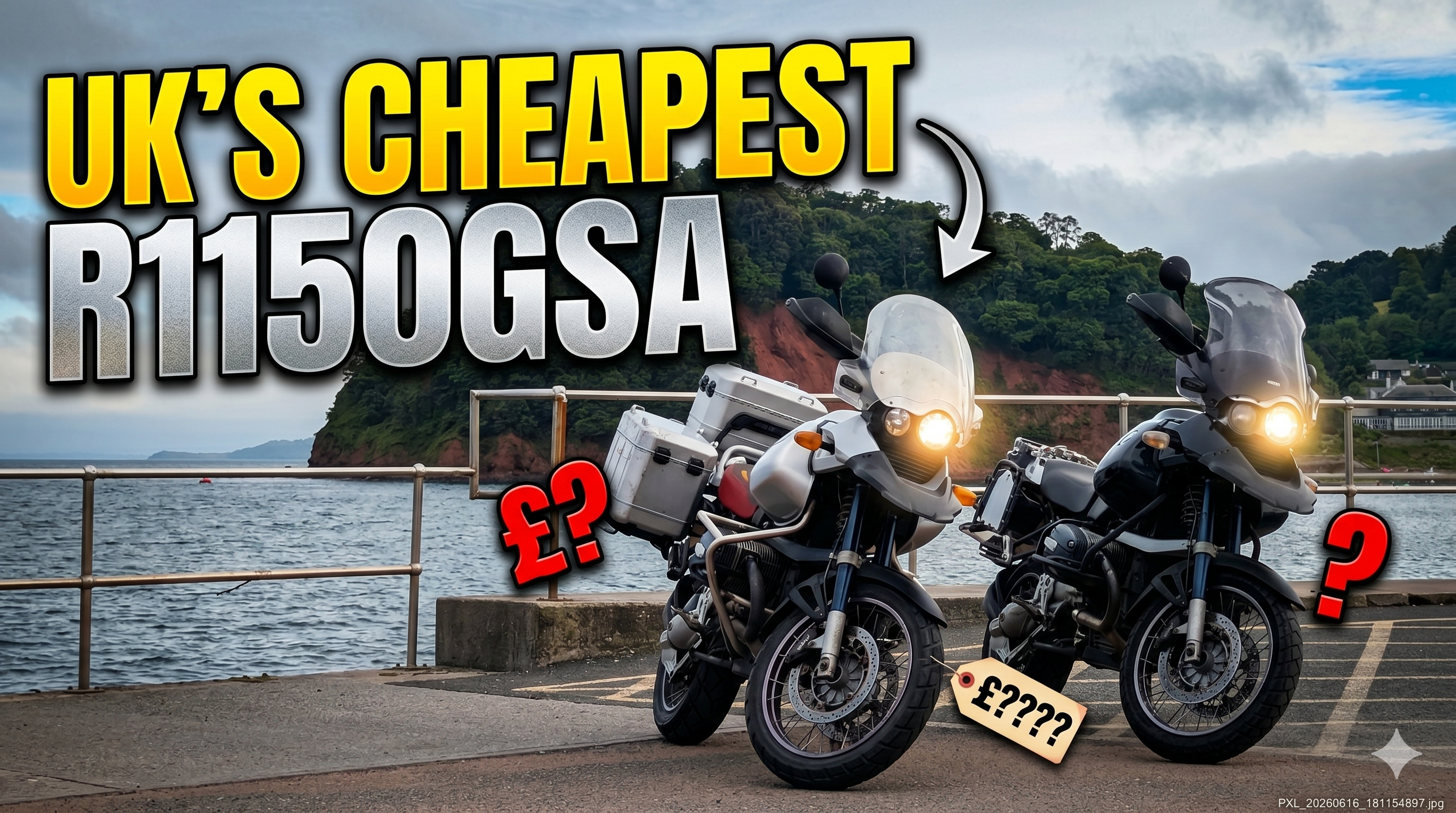 UK's Cheapest BMW GS? 10hr Trip R1150GSA Collection Mission!