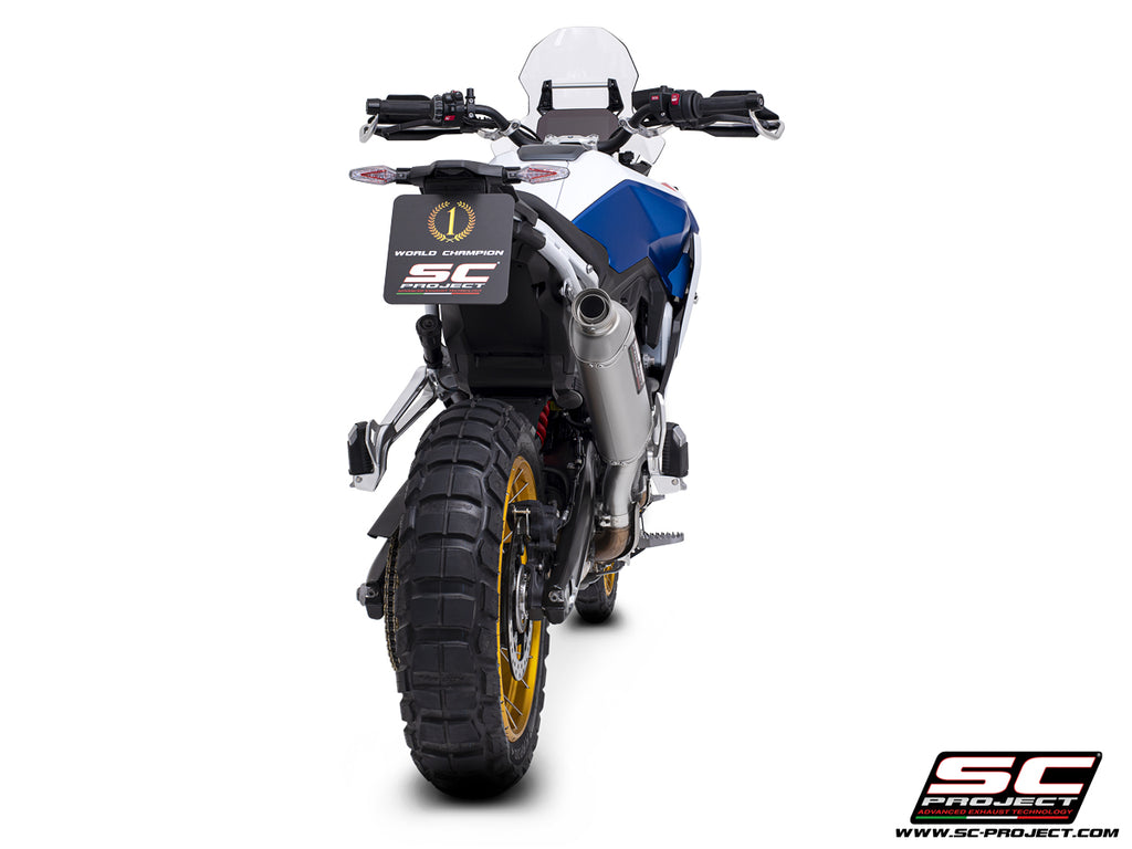 SC Project Rally Raid Titanium Slip-On Exhaust (BMW F900 GS)