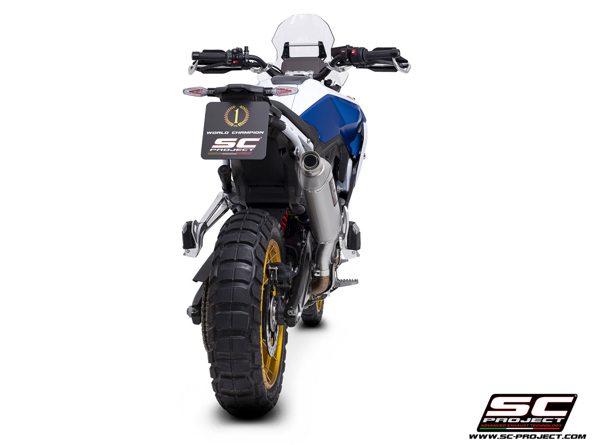 SC Project Rally Raid Titanium Slip-On Exhaust (BMW F900 GS)