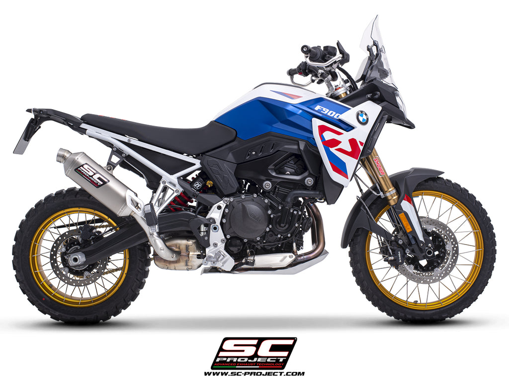 SC Project Rally Raid Titanium Slip-On Exhaust (BMW F900 GS)