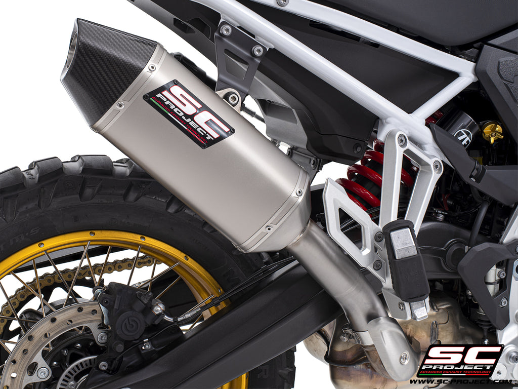 SC Project MX Titanium Slip-On Exhaust (BMW F900 GS)