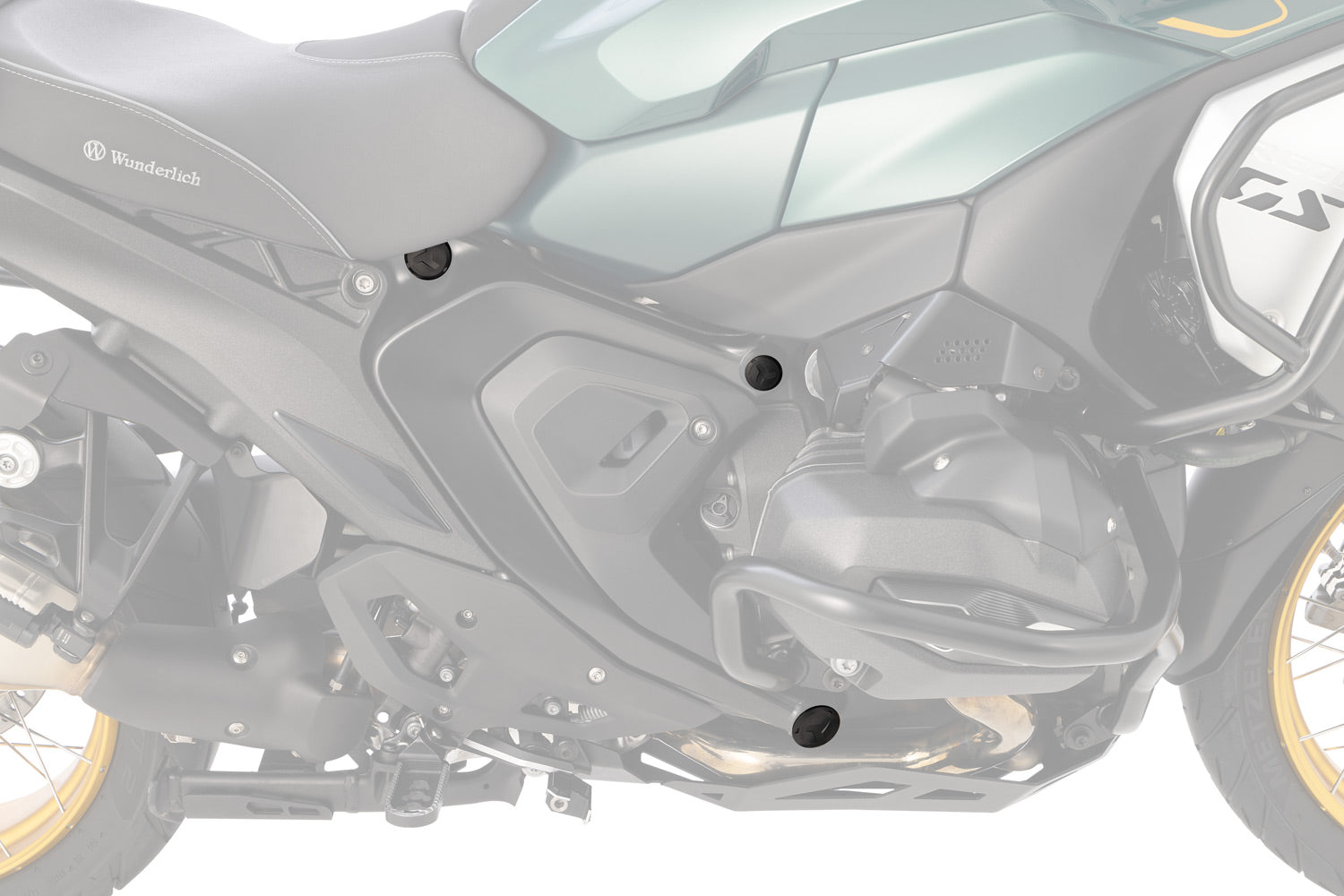 Wunderlich Frame caps 8-piece R 1300 GS (Adventure)