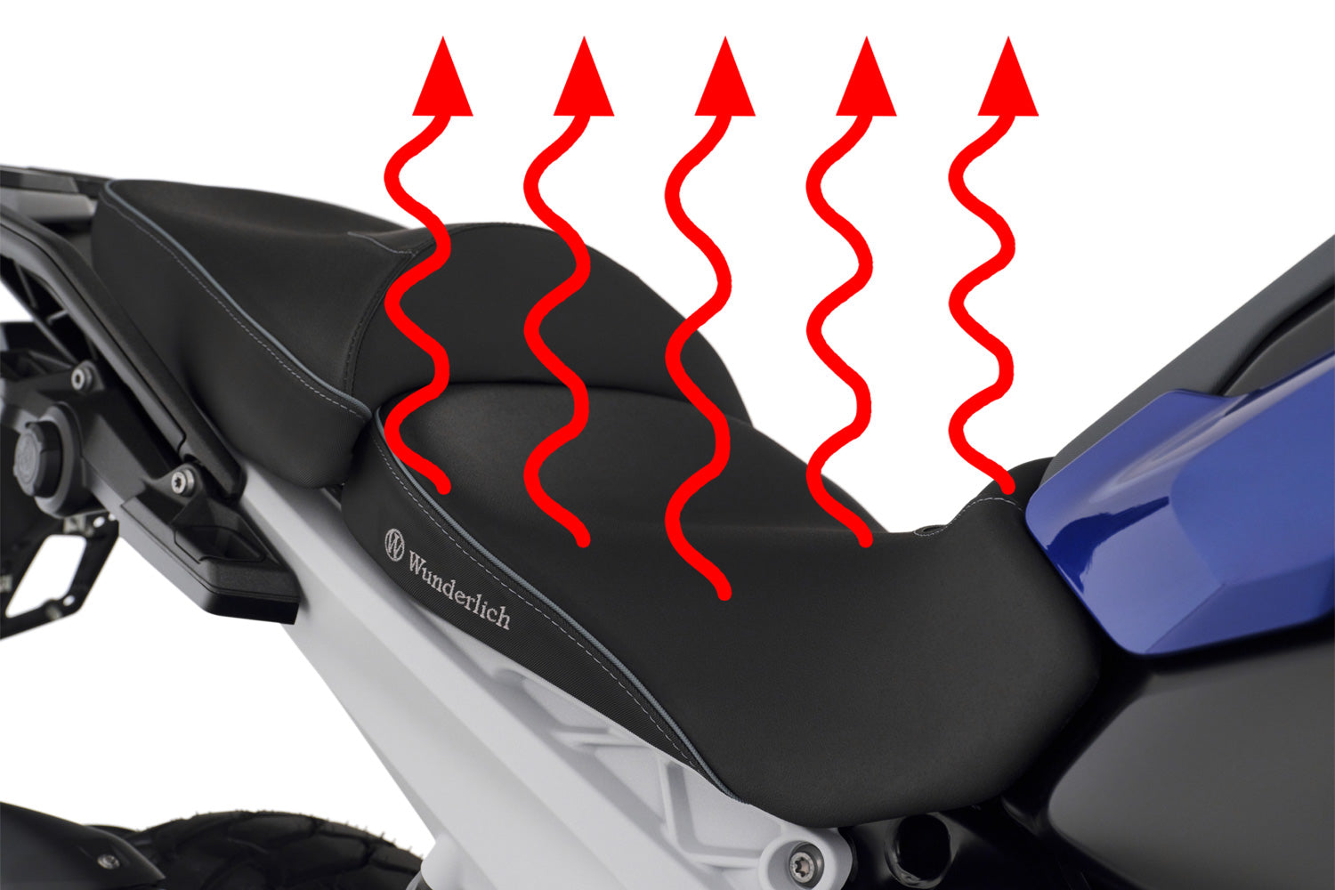 Wunderlich AKTIVKOMFORT rider seat - with seat heating Smart Plug & Play R 1300 GS