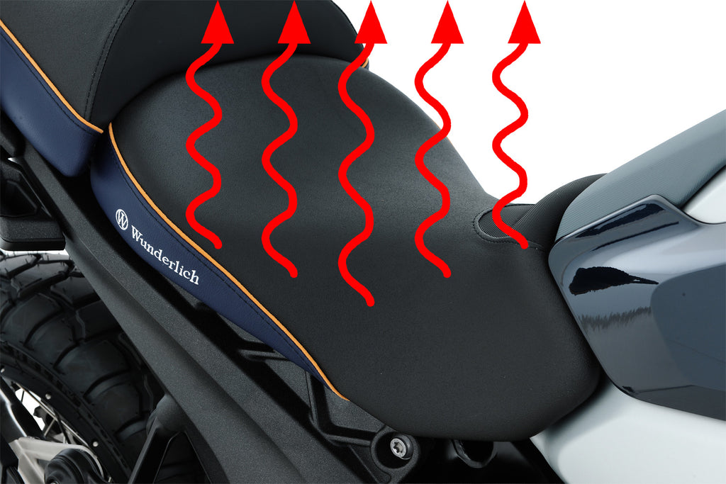 Wunderlich AKTIVKOMFORT Rider Seat with Smart Plug & Play Seat Heating R 1300 GS