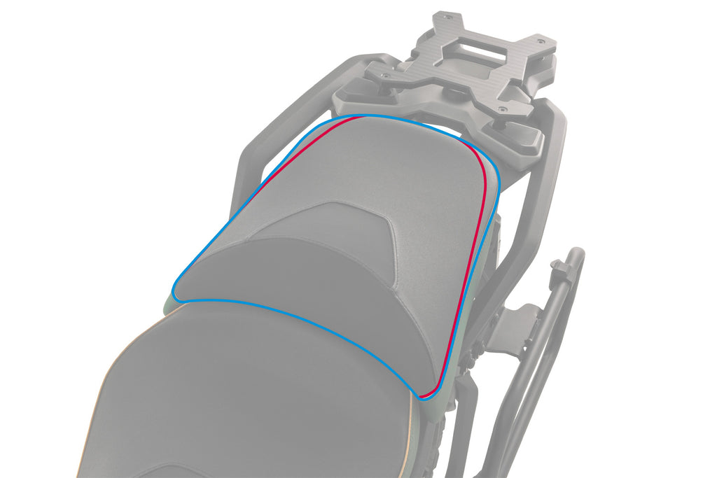 Wunderlich Passenger Seat AKTIVKOMFORT with Smart Plug & Play seat heating R 1300 GS