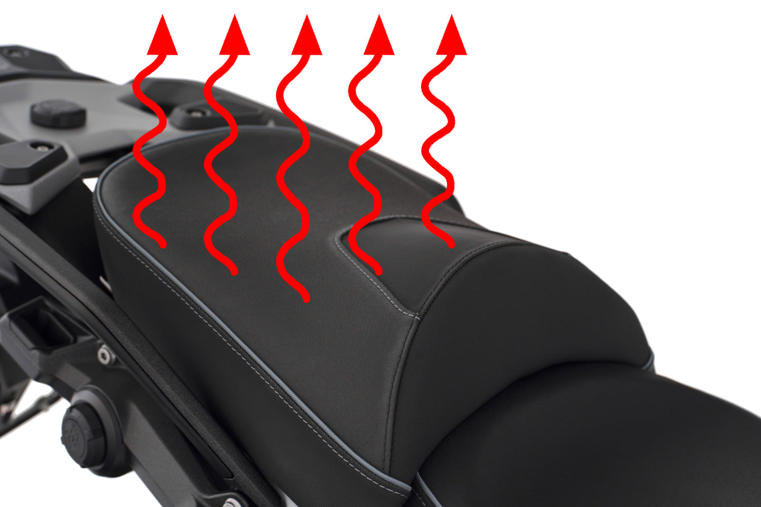 Wunderlich Passenger Seat AKTIVKOMFORT with seat heating Smart Plug & Play R 1300 GS