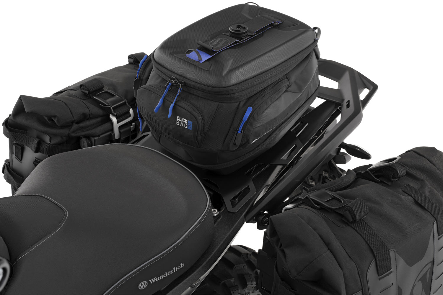 Wunderlich CLICK BAG mount for the pillion luggage rack R 1300 GS