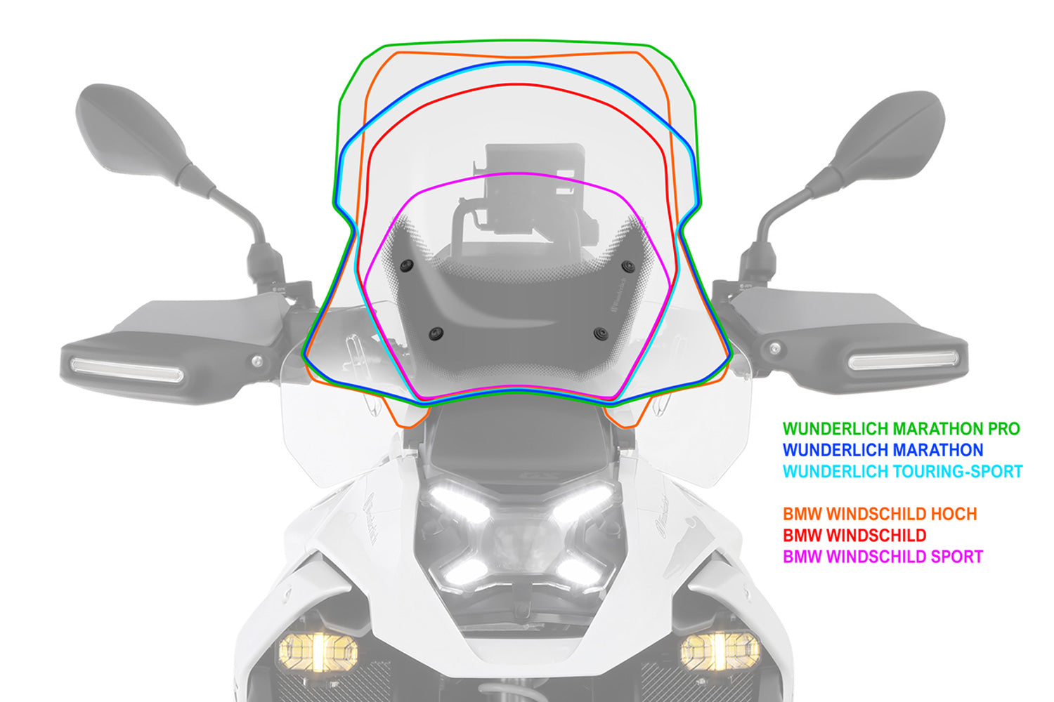 Wunderlich MARATHON windshield R 1300 GS (Adventure)