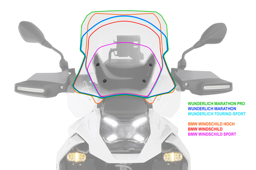 Wunderlich Windshield MARATHON R 1300 GS (Adventure)