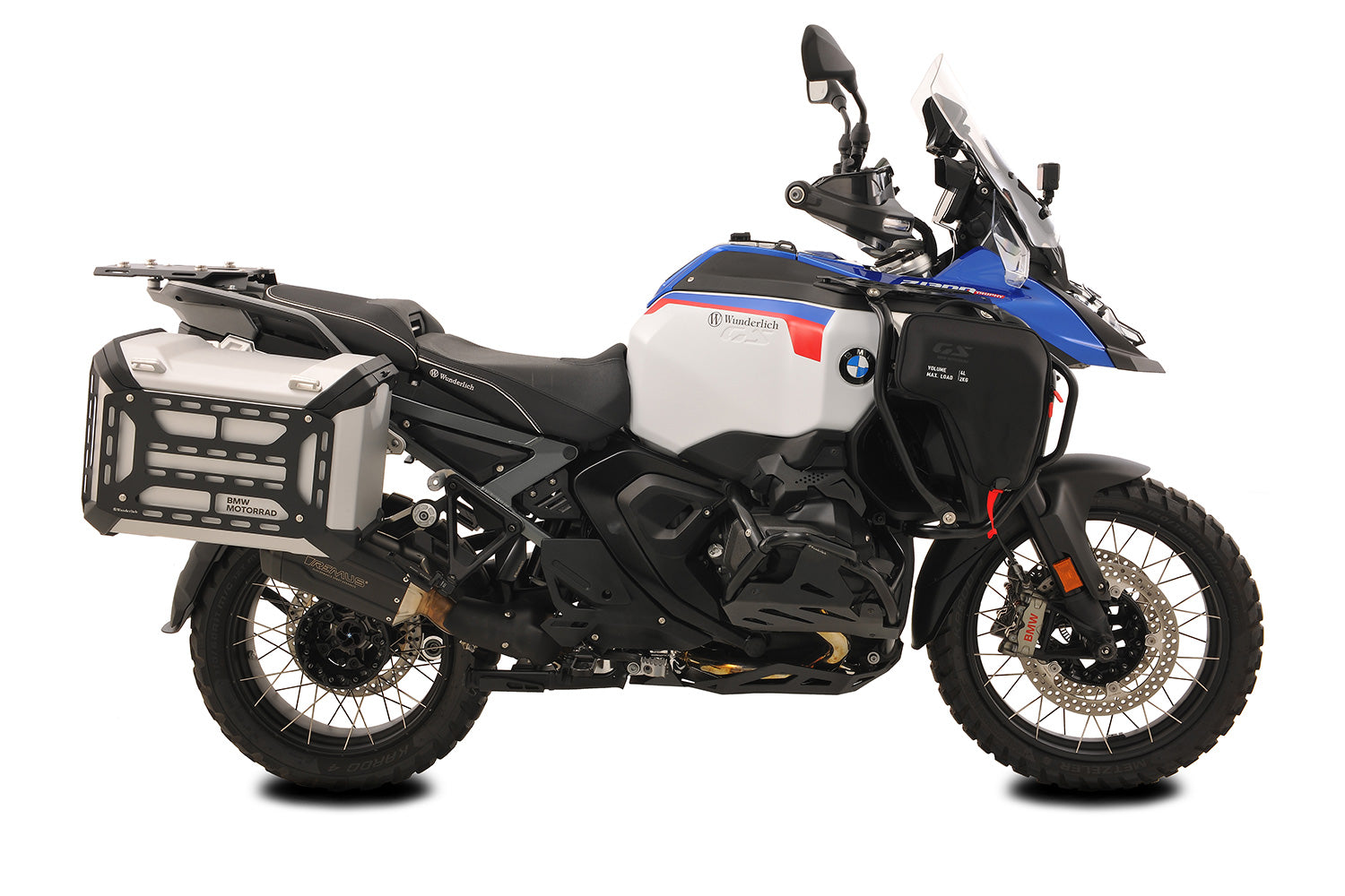 Wunderlich Rear Rack for Original BMW Aluminium Panniers – R 1300 GS + Adventure
