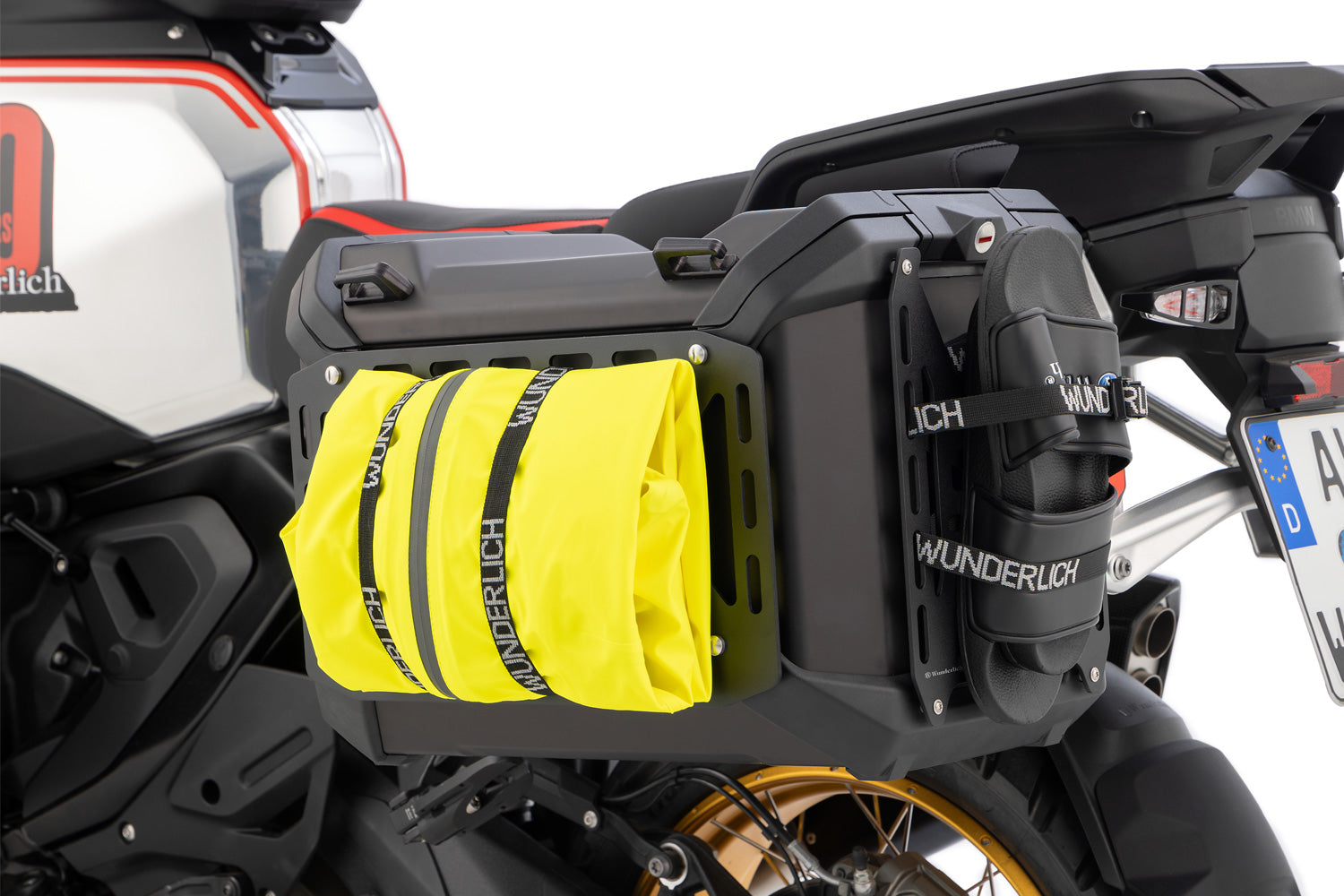 Wunderlich Side Rack for Original BMW Aluminium Panniers R 1300 GS + Adventure