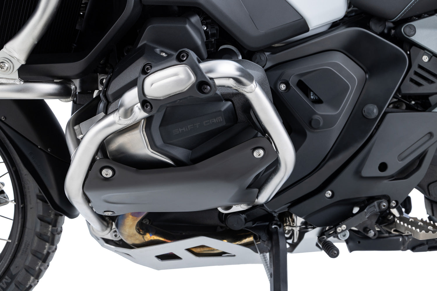 Adapter kit for the original BMW engine protection bar R 1300 GS and GS Adventure