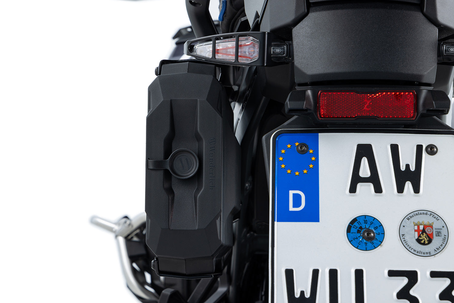 Wunderlich toolbox for R 1300 GS Adv with EXTREME luggage rack / without original BMW luggage mounts