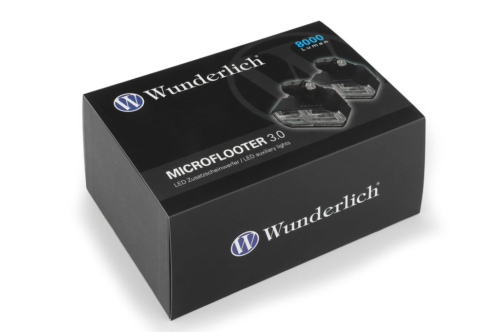 Wunderlich MICROFLOOTER 3.0 LED Auxiliary Lights for BMW R 1300 GS Adventure