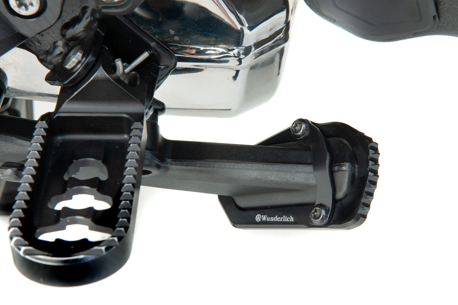Wunderlich side stand enlarged support R 1300 GS and GS Adventure
