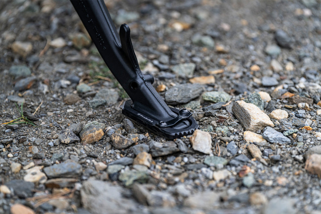 Wunderlich side stand enlarged support R 1300 GS and GS Adventure