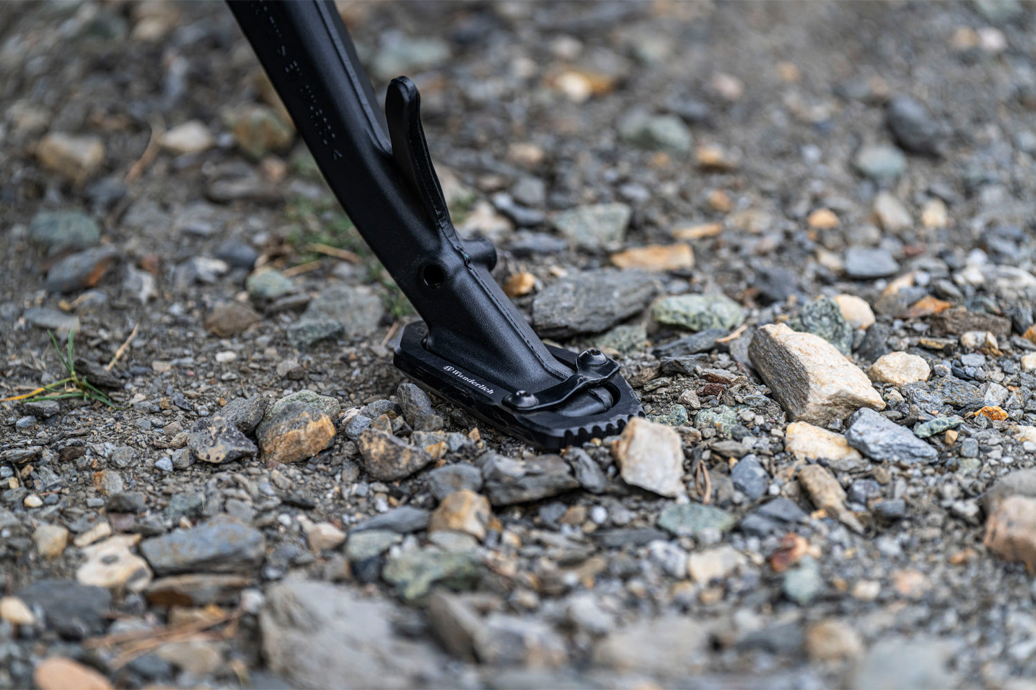 Wunderlich side stand enlarged support R 1300 GS and GS Adventure