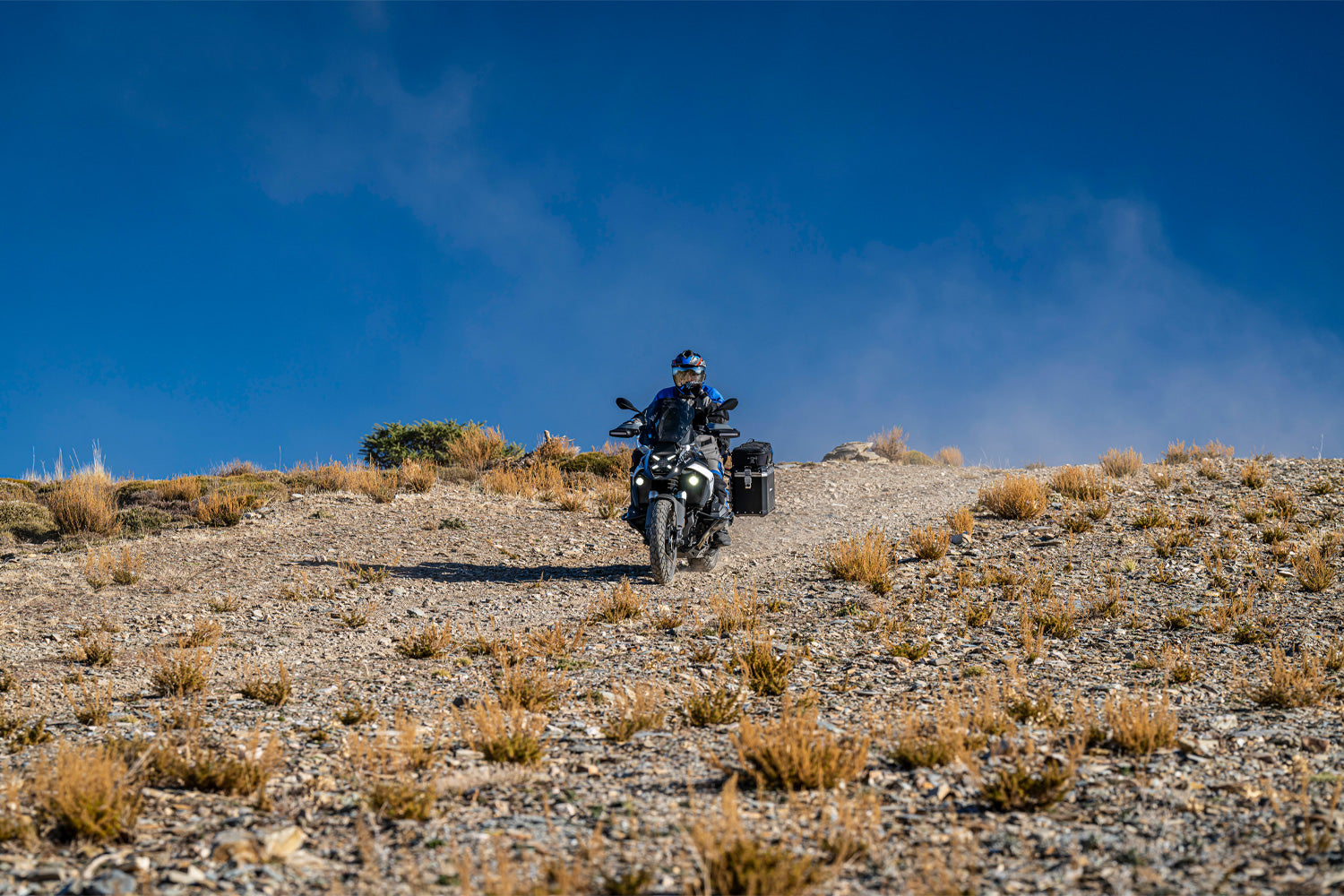 Wunderlich side stand enlarged support R 1300 GS and GS Adventure