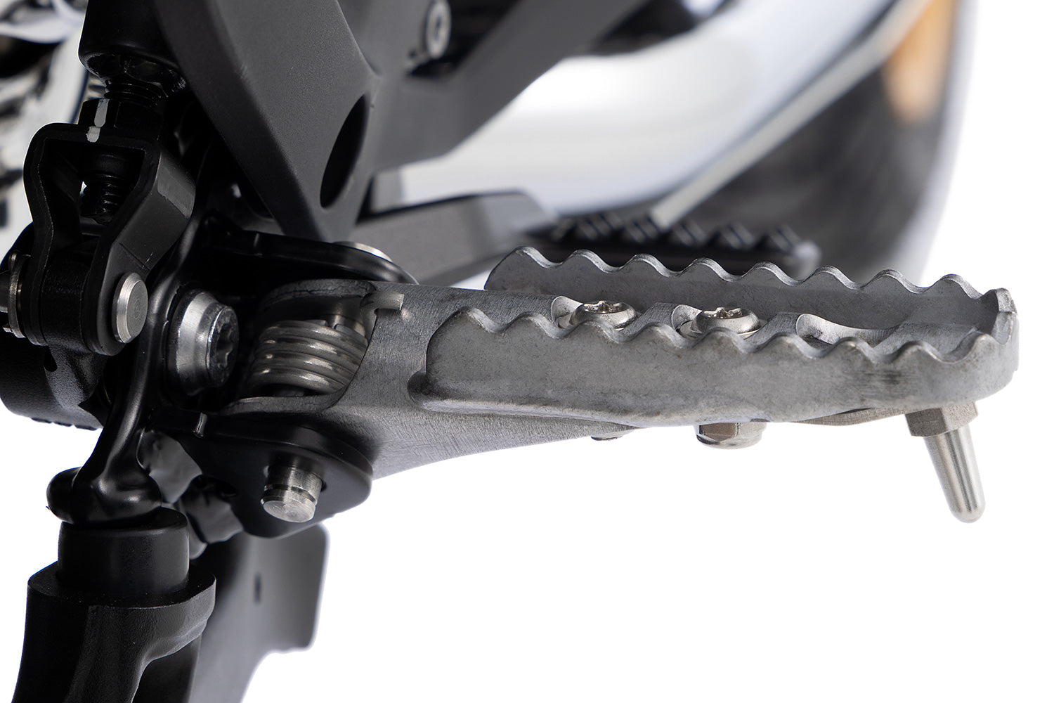 Wunderlich lean angle indicators for the original footrests R 1300 GS
