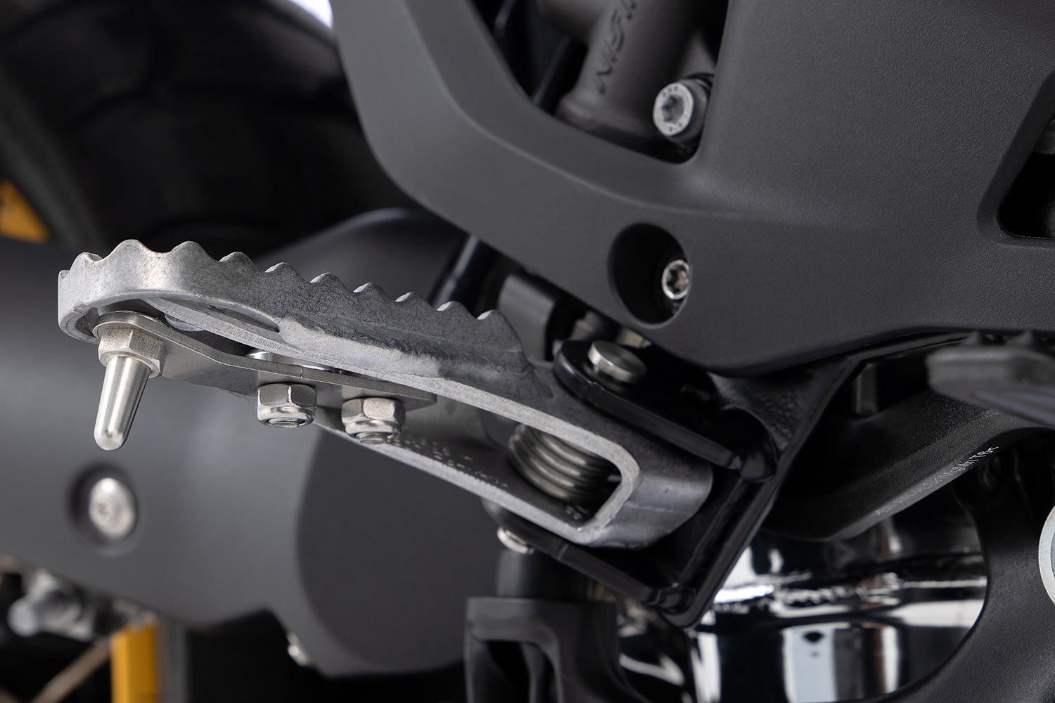 Wunderlich lean angle indicators for the original footrests R 1300 GS
