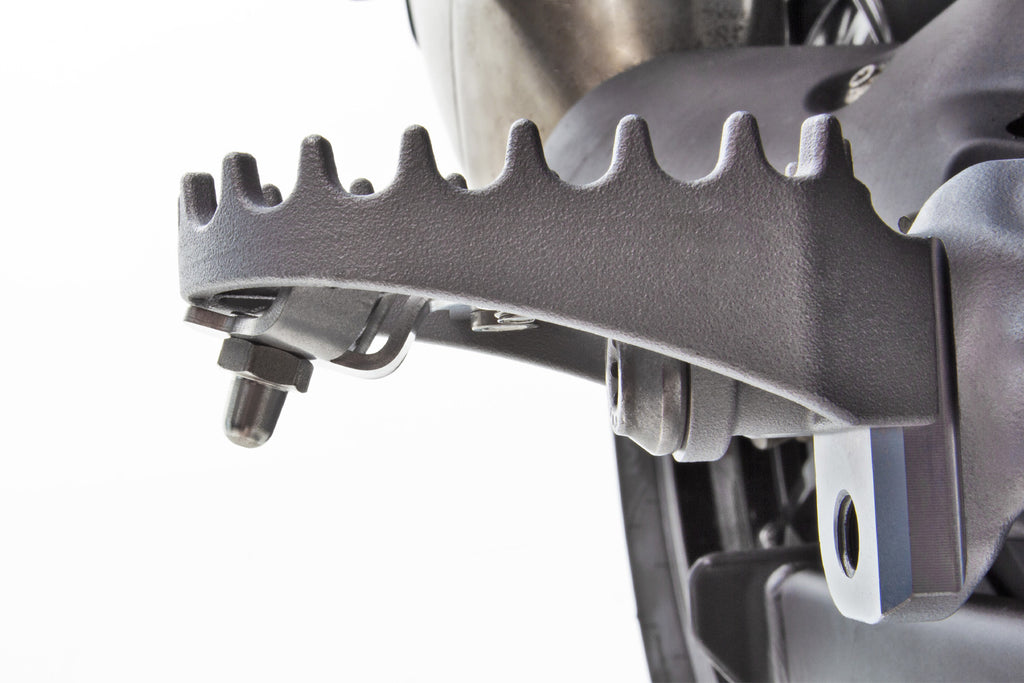 Wunderlich lean angle indicators for the original Enduro footrests R 1300 GS