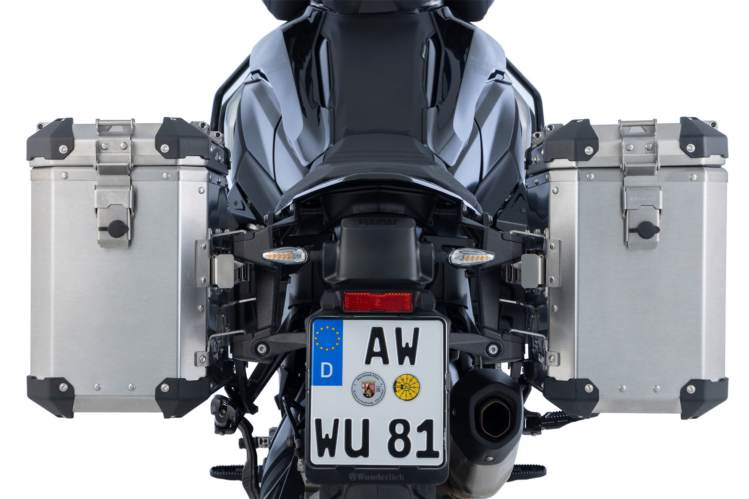 Wunderlich EXTREME slimline DirectLock case set R 1300 GS