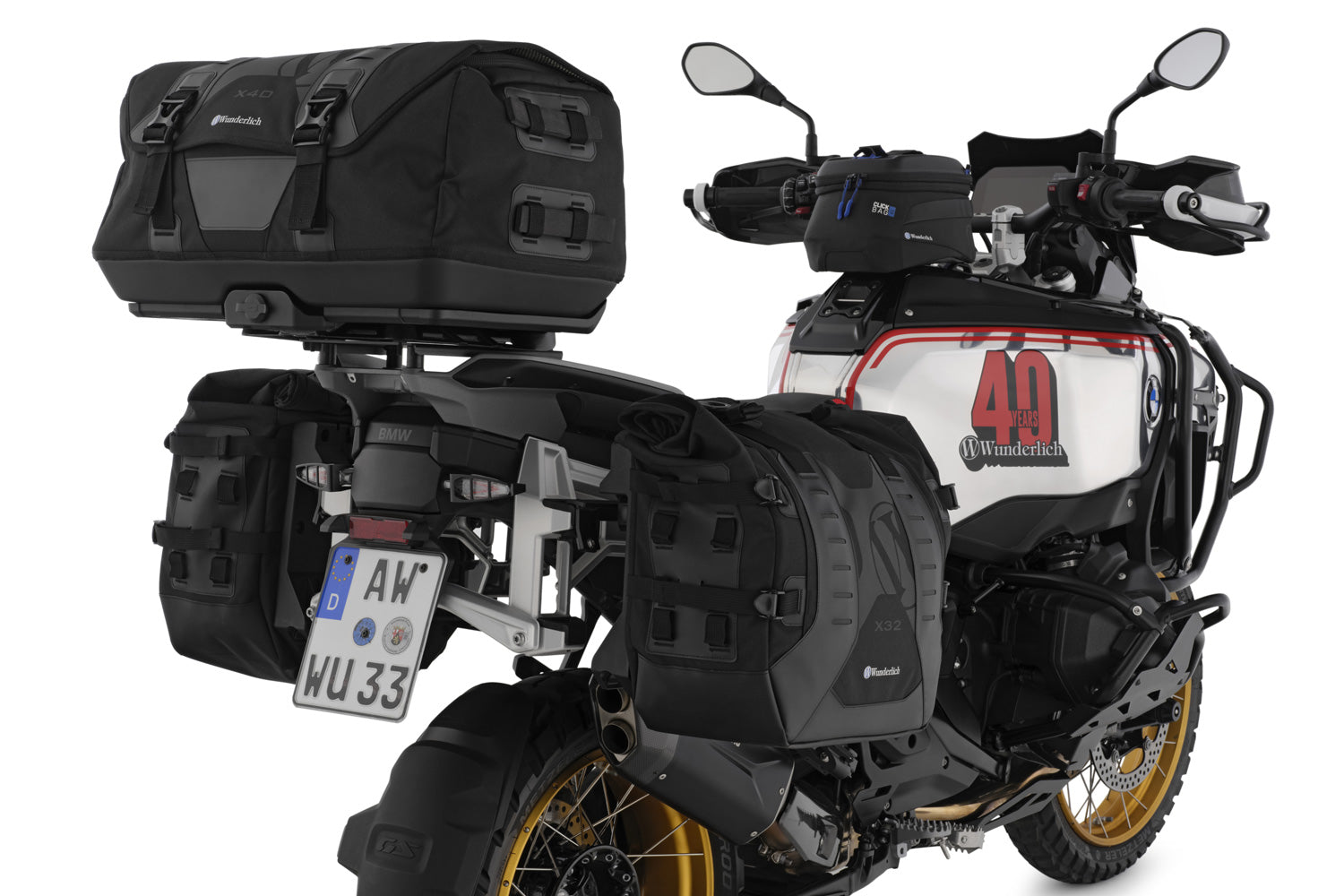 Wunderlich pannier rack X-RACK light DirectLock R 1300 GS Adventure
