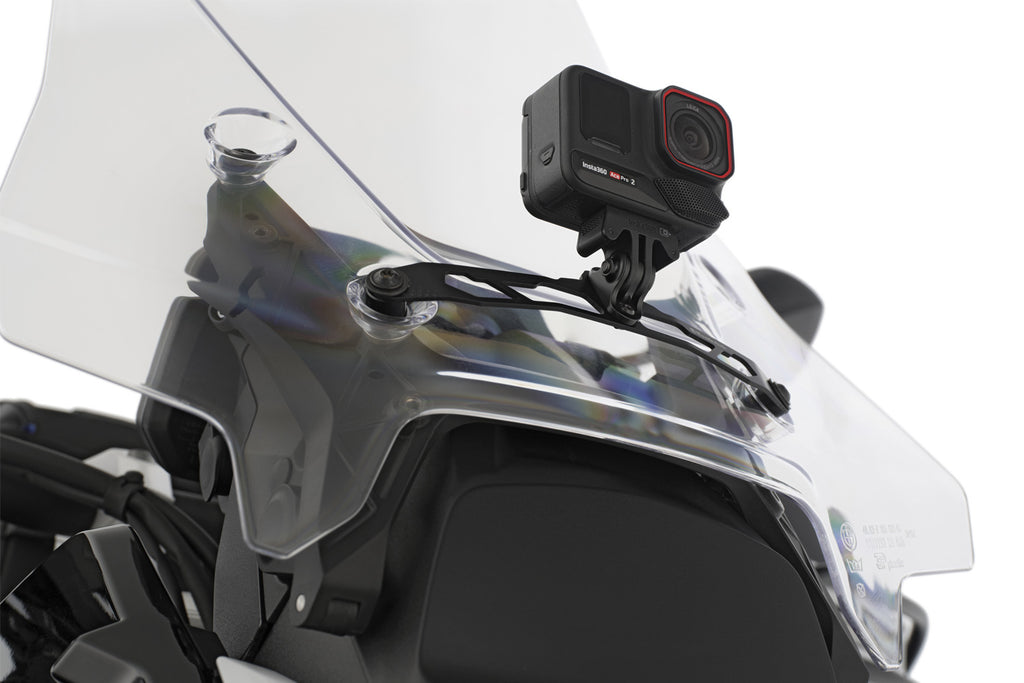 Wunderlich Action Cam Mount R 1300 GS and GS Adventure for BMW Tall Windscreen