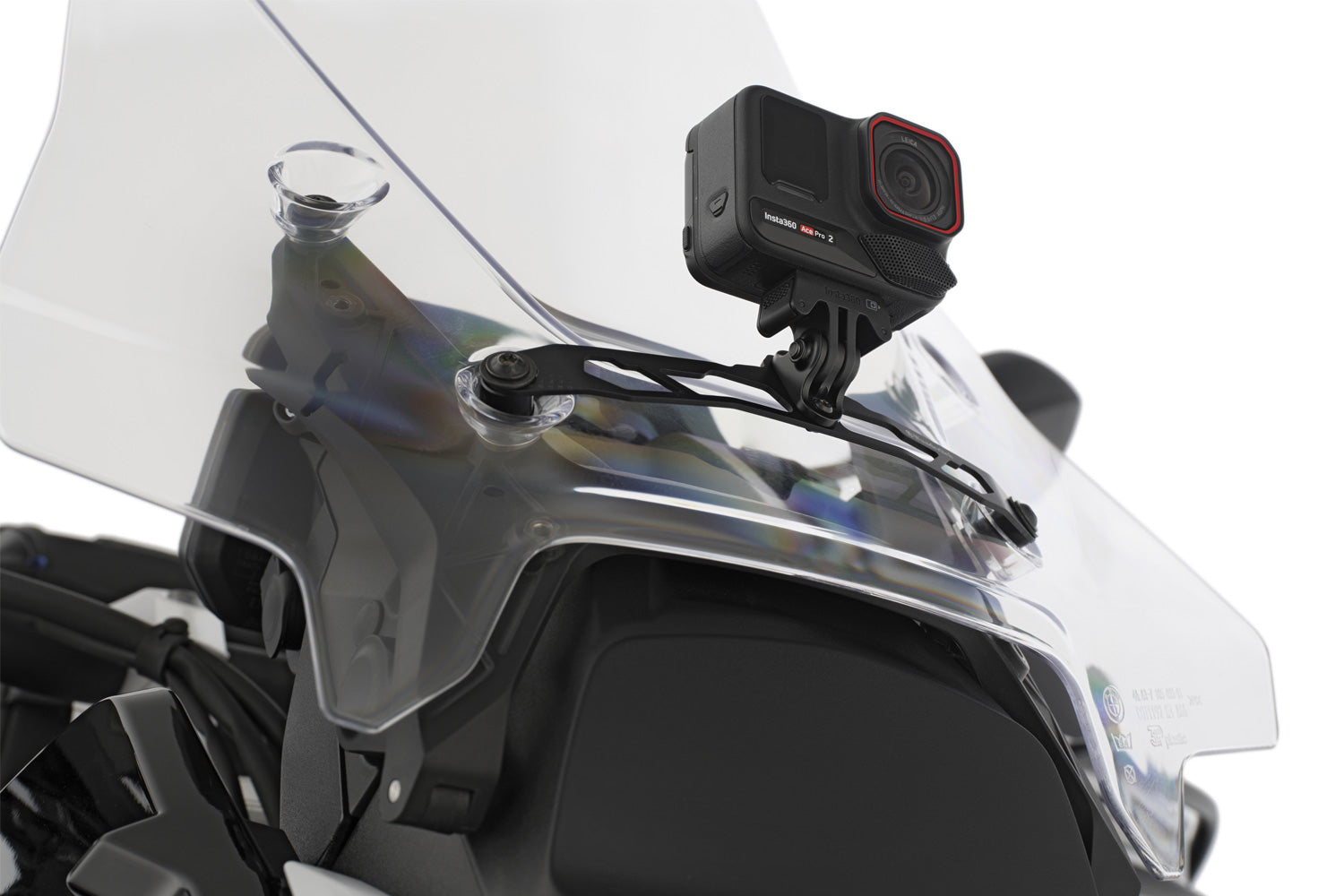 Wunderlich Action Cam Mount R 1300 GS and GS Adventure for BMW Tall Windscreen
