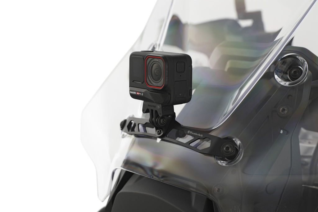 Wunderlich Action Cam Mount R 1300 GS and GS Adventure for BMW Tall Windscreen