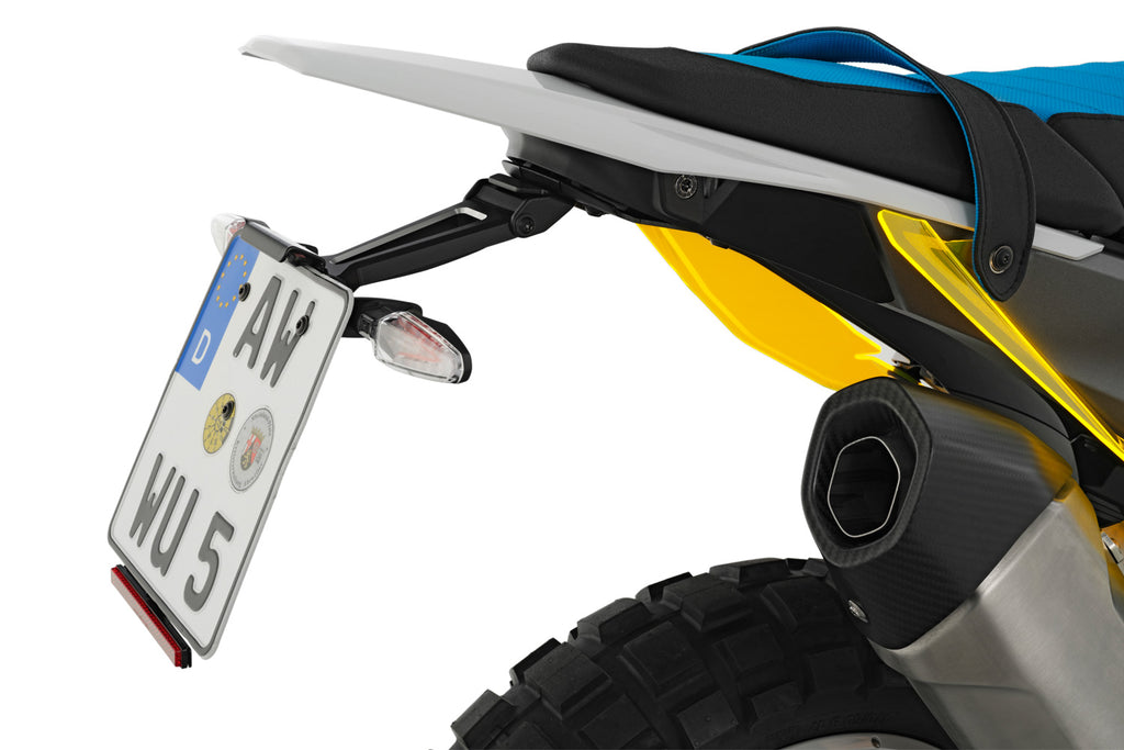 Wunderlich number plate holder R 1300 GS + RS (with 3-in-1 combined indicator light)