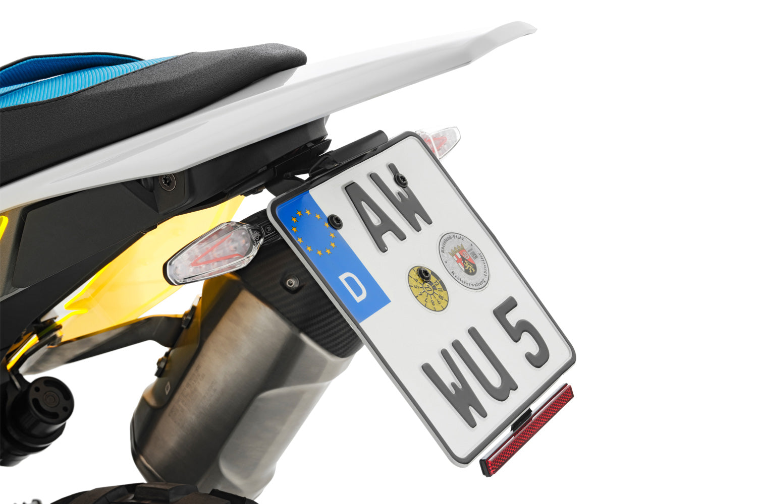 Wunderlich number plate holder R 1300 GS + RS (with 3-in-1 combined indicator light)