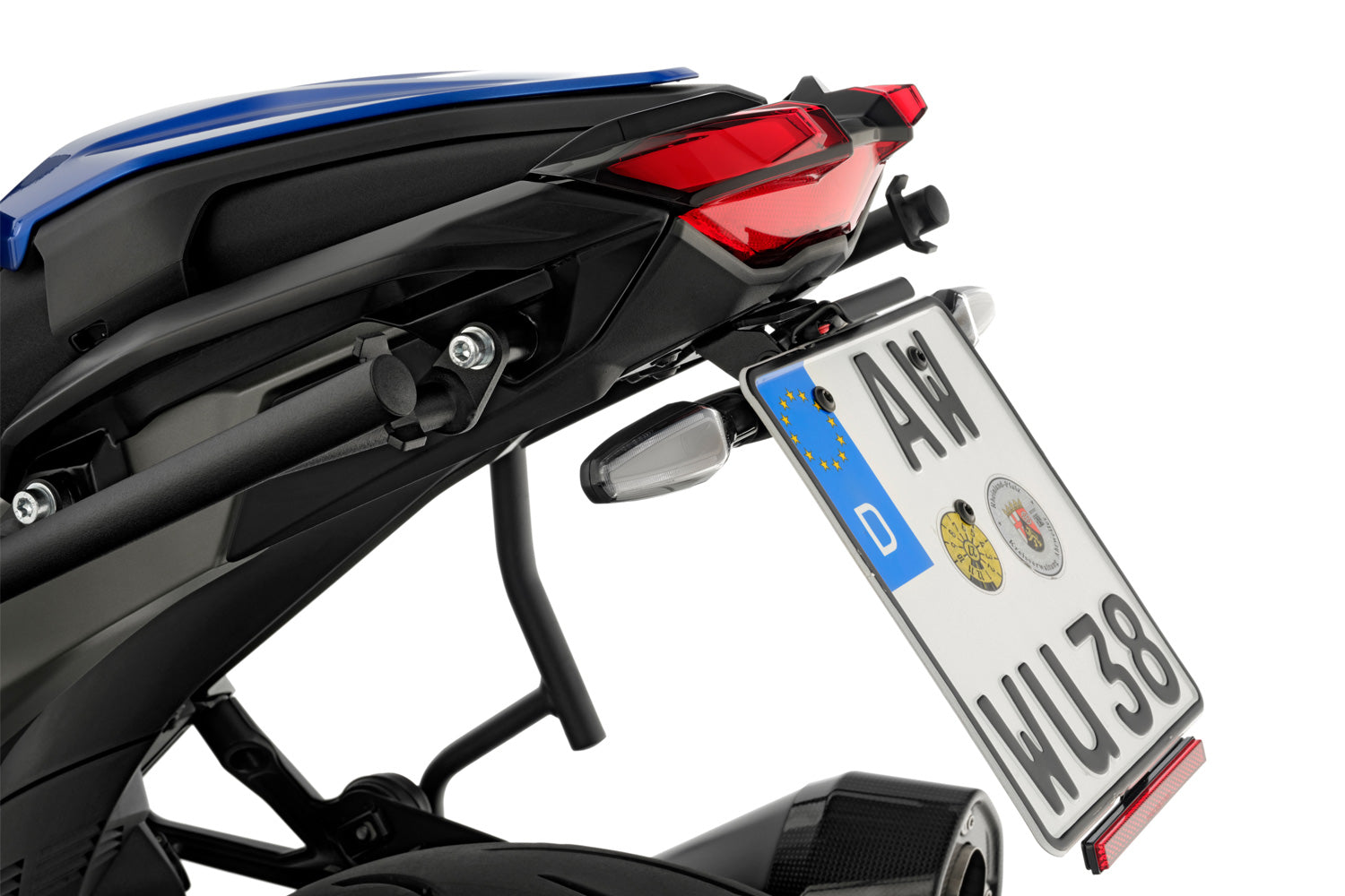 Wunderlich number plate holder R 1300 R + RS (with central tail light)