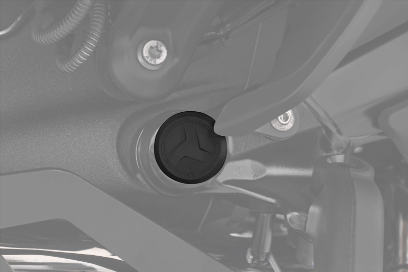 Wunderlich 3-piece Frame Plug Set for the BMW R 1300 RT