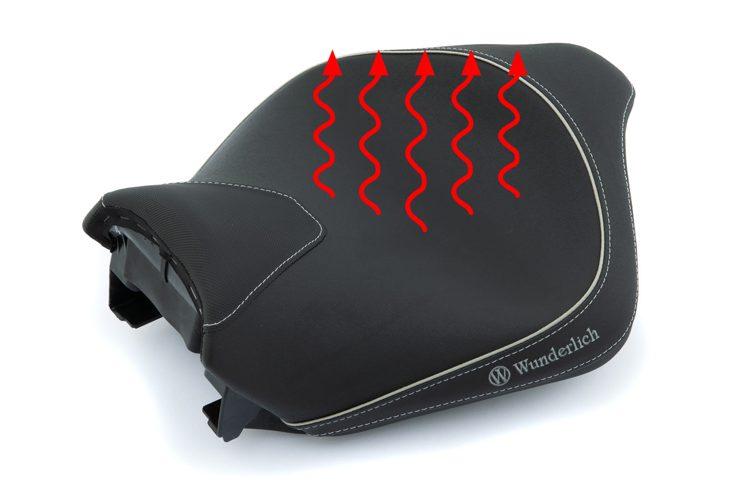 Wunderlich AKTIVKOMFORT Rider Seat with Smart Plug & Play Seat Heating R 1300 RT