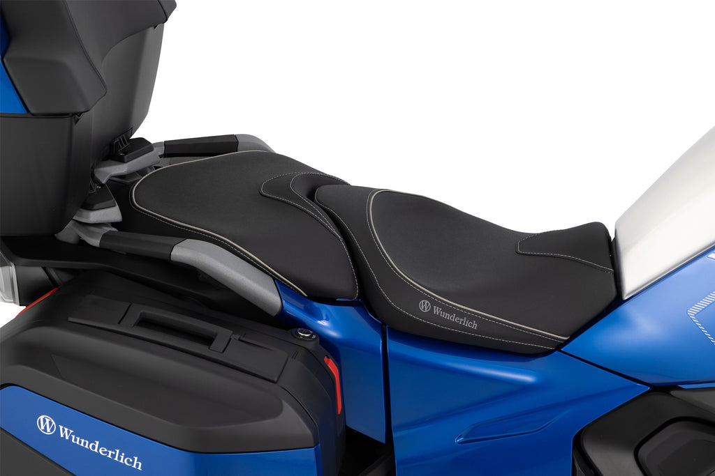 Wunderlich AKTIVKOMFORT passenger seat with seat heating Smart Plug & Play for the R 1300 RT