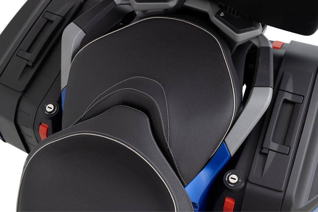 Wunderlich AKTIVKOMFORT passenger seat with seat heating Smart Plug & Play for the R 1300 RT