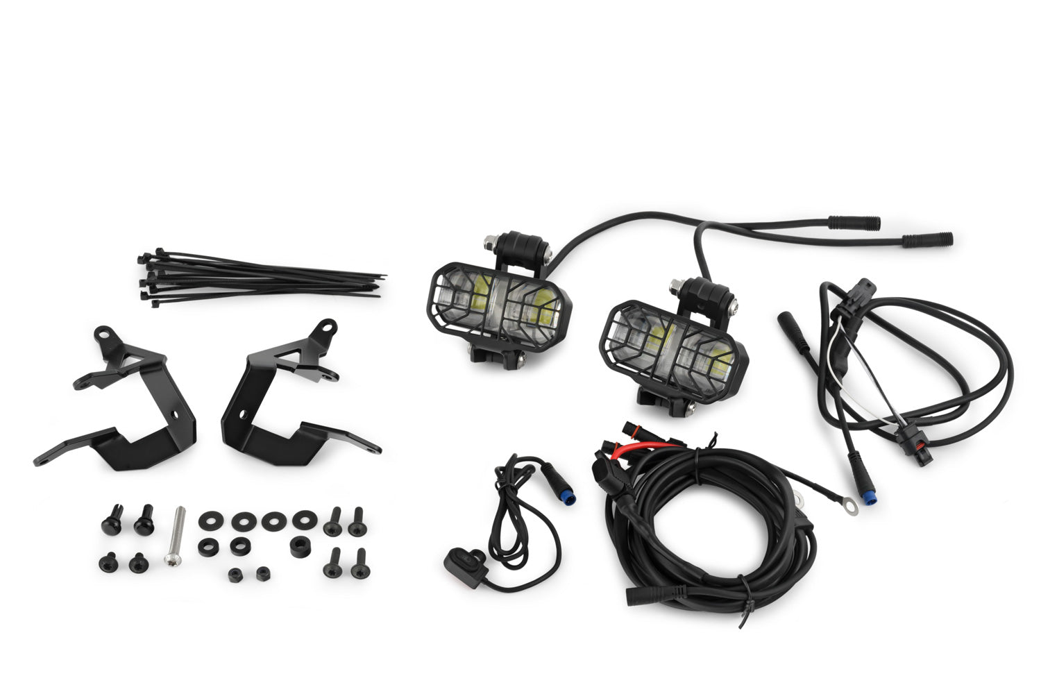Wunderlich LED Auxiliary Headlights MICROFLOOTER 3.0 R 1300 RS