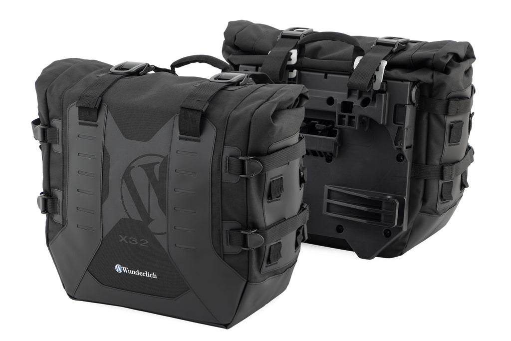 Wunderlich X luggage system side bag with carrier R 1300 R/RS