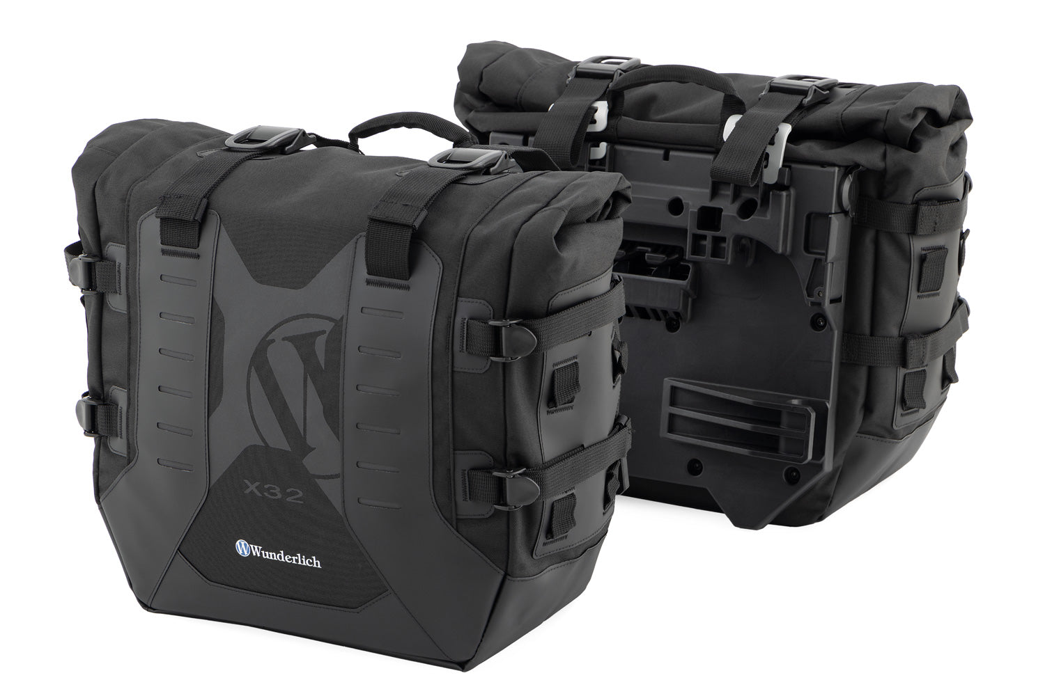 Wunderlich X luggage system side bag with carrier R 1300 R/RS