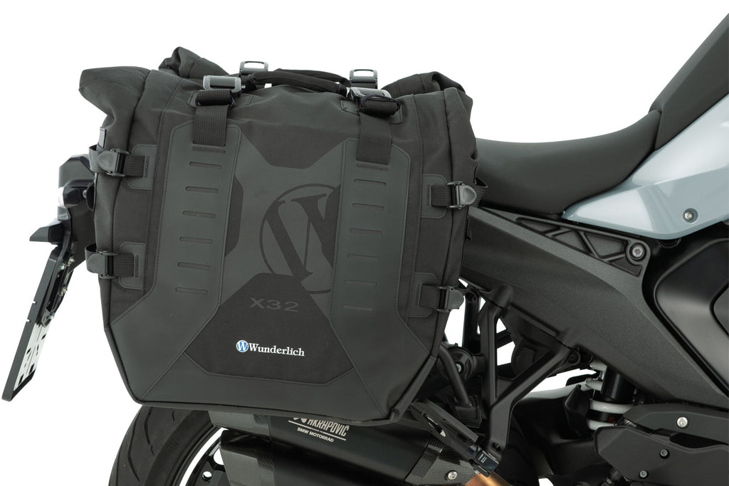 Wunderlich X luggage system side bag with carrier R 1300 R/RS