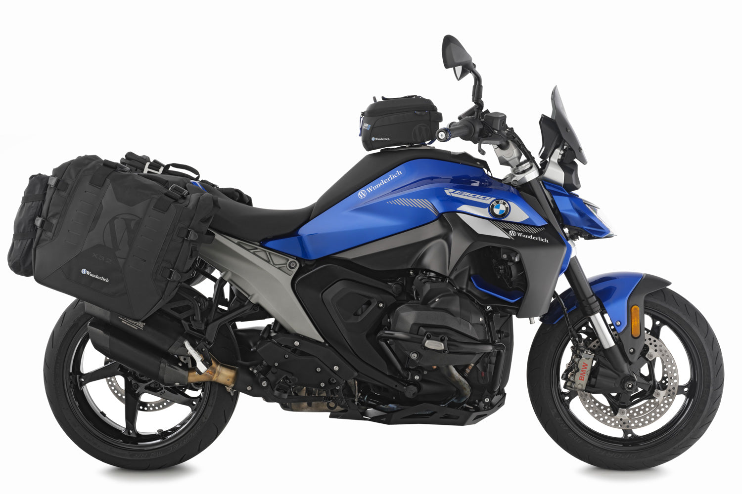 Wunderlich X luggage system side bag with carrier R 1300 R/RS