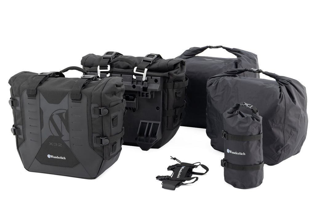 Wunderlich X luggage system side bag with carrier R 1300 R/RS