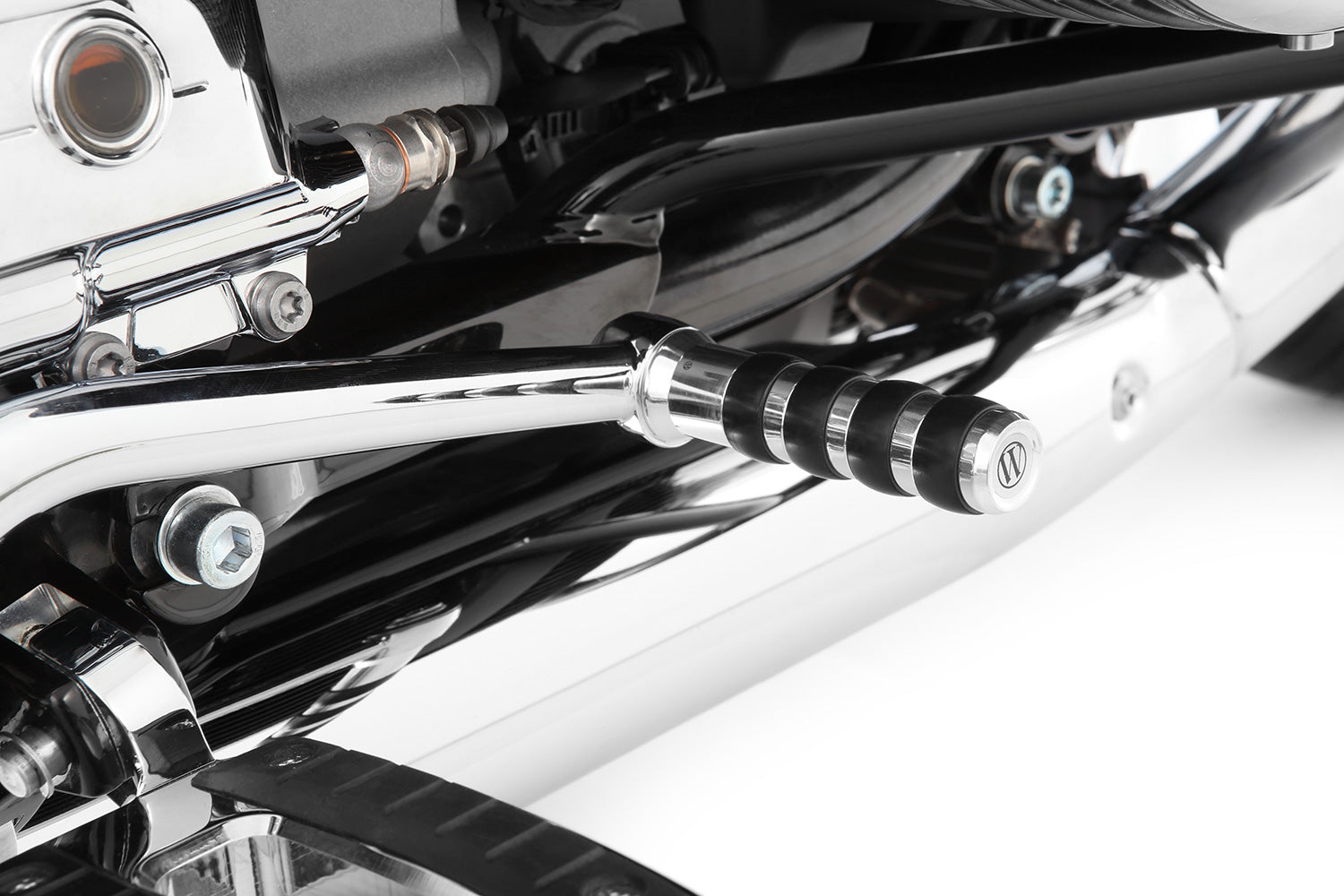Wunderlich brake lever extension for models with footrests
