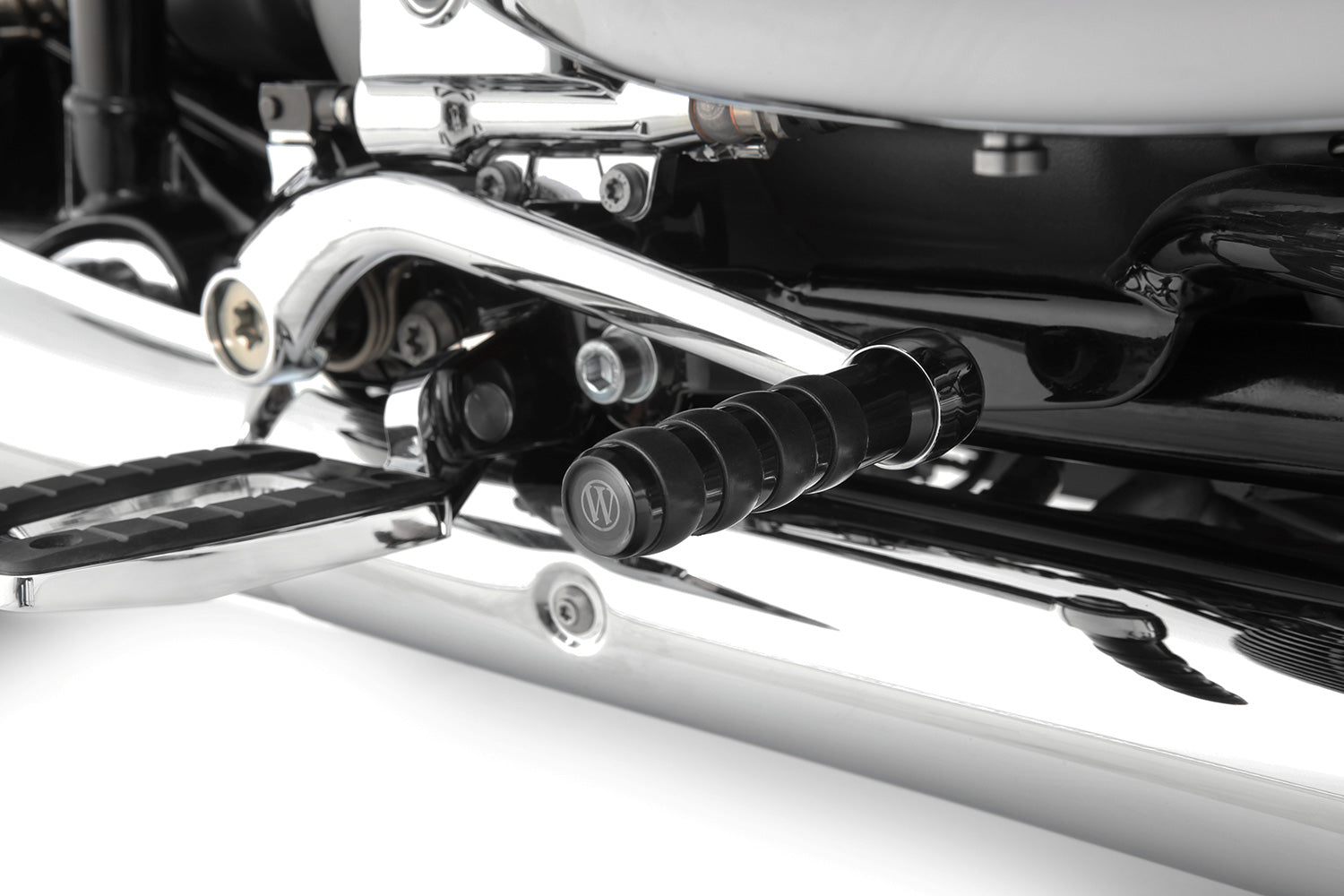 Wunderlich brake lever extension for models with footrests