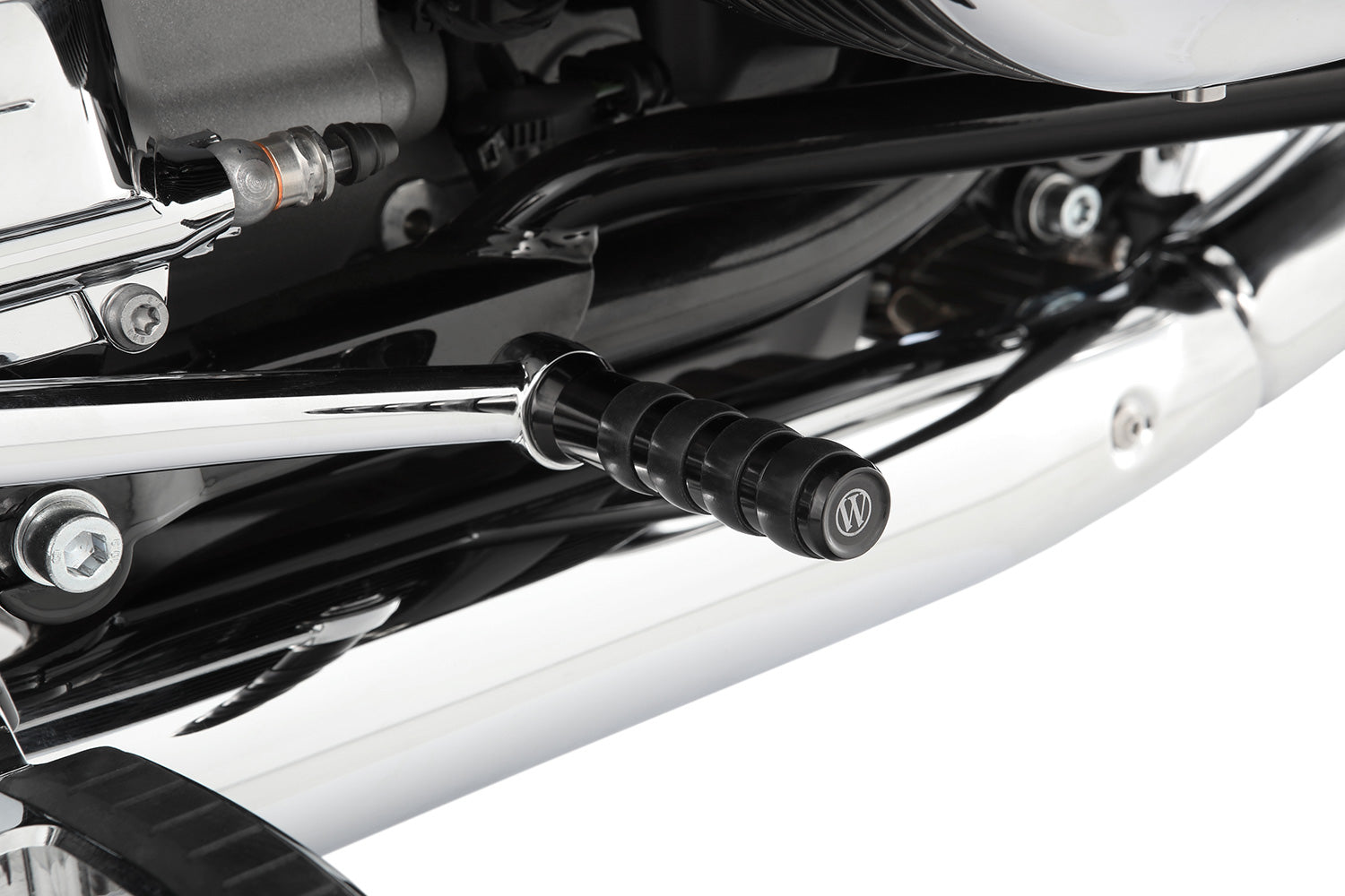Wunderlich brake lever extension for models with footrests