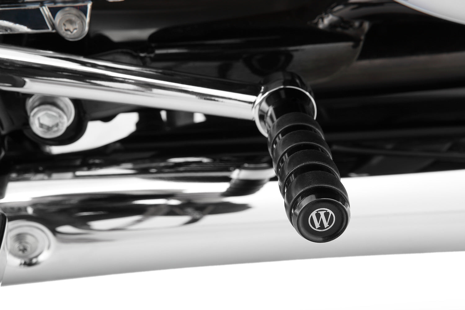 Wunderlich brake lever extension for models with footrests