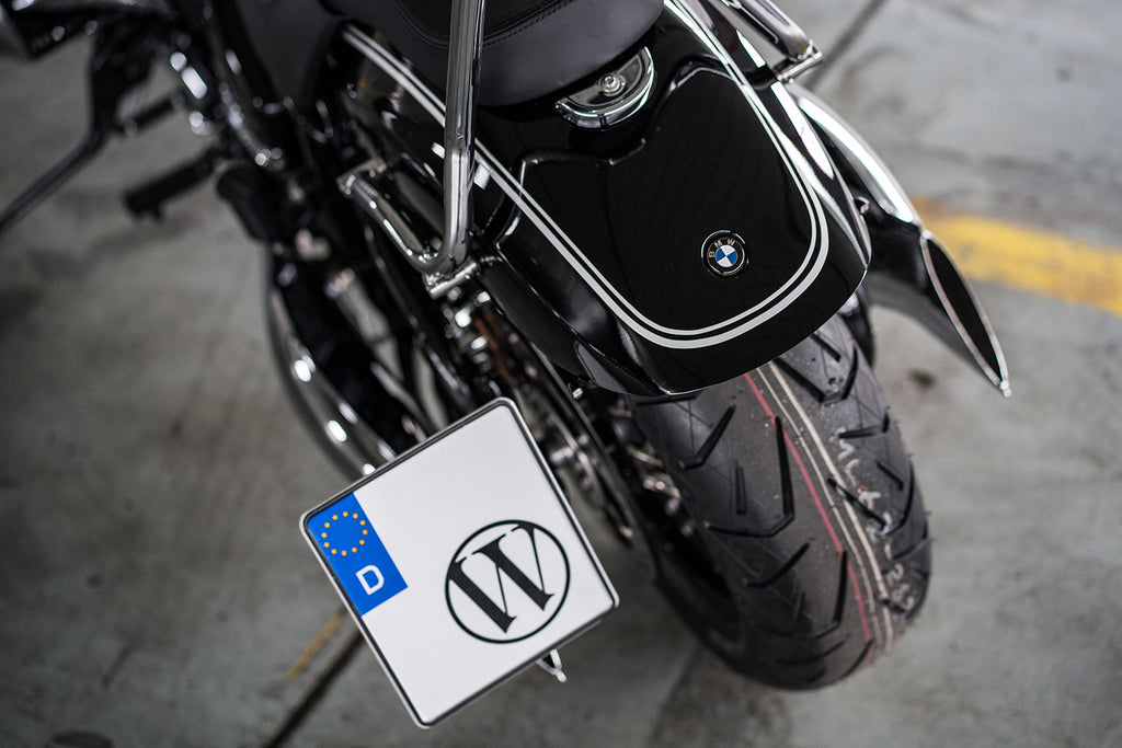 Wunderlich licence plate holder side R 18