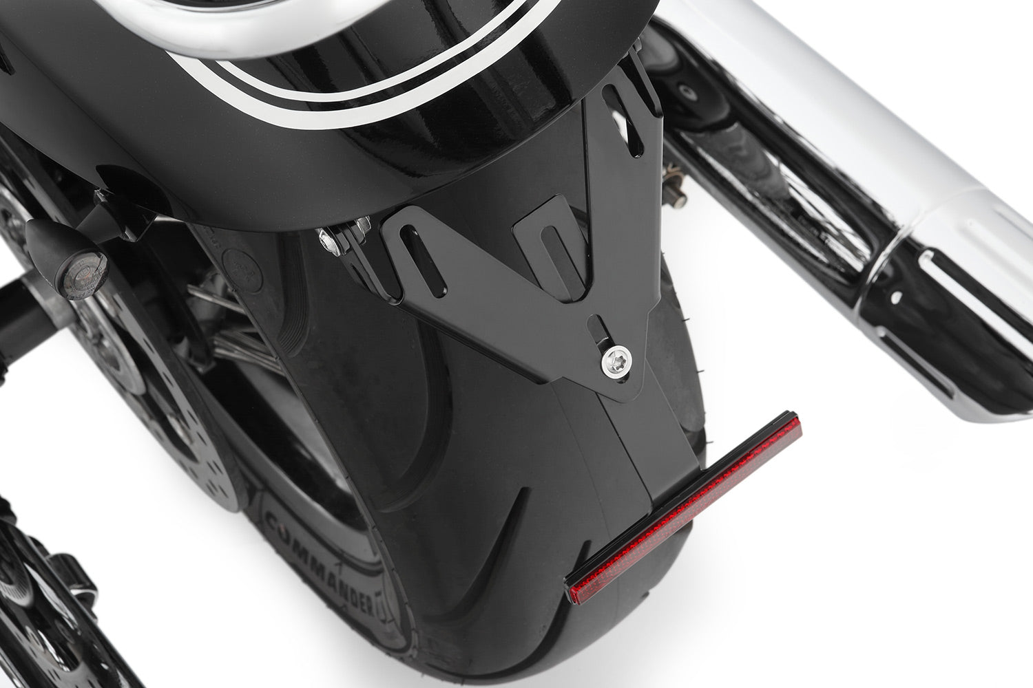 Wunderlich PURE tail conversion with indicator bracket R 18
