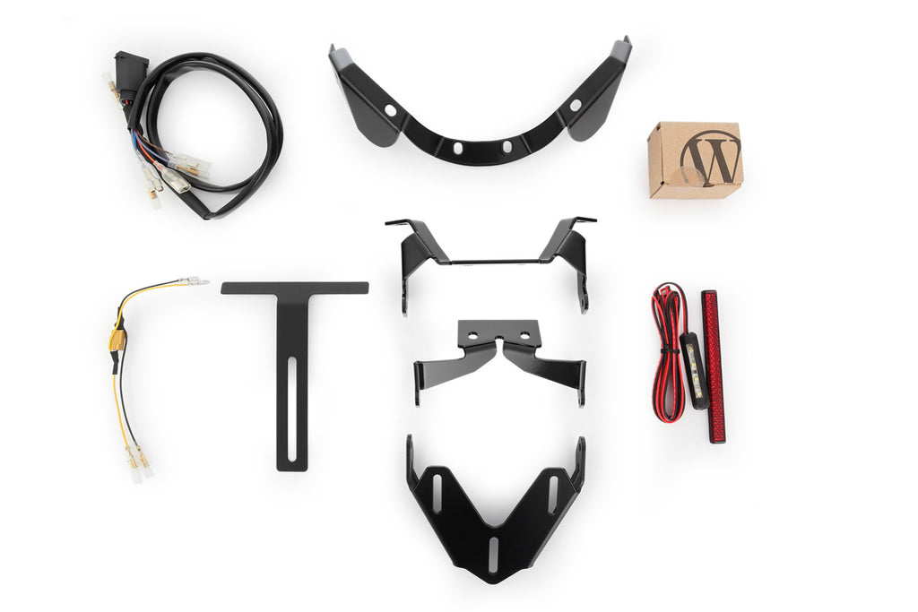 Wunderlich PURE tail conversion with indicator bracket R 18